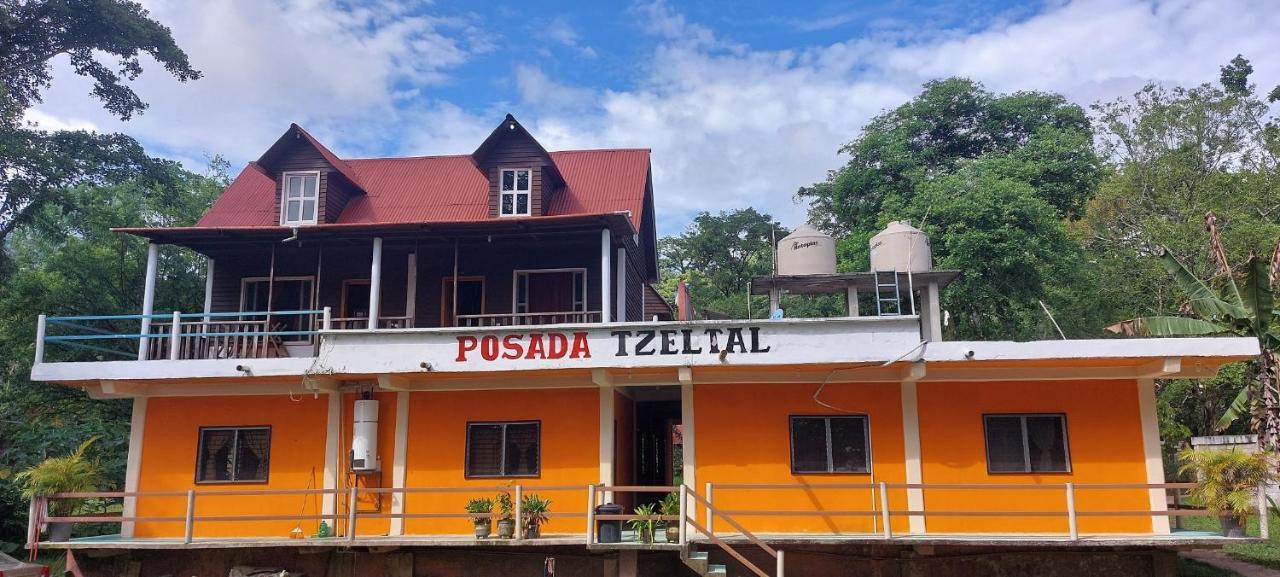Posada Tzeltal Arroyo Agua Azul 외부 사진