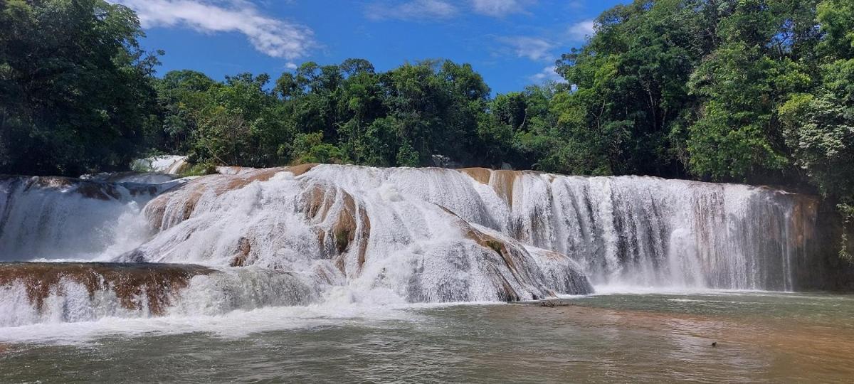 Posada Tzeltal Arroyo Agua Azul 외부 사진